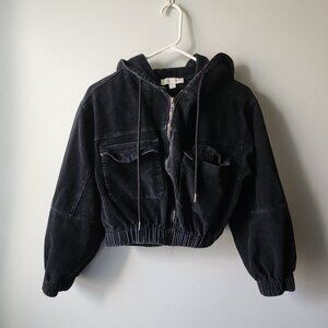 Cropped Corduroy Jacket